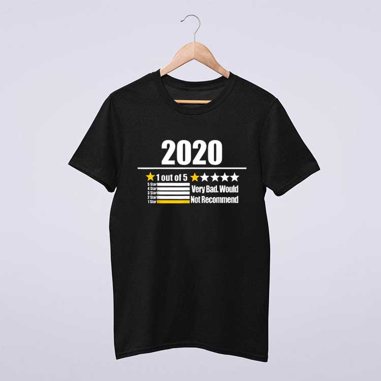 2020 Review Very Bad Would Not Recommend 2020 T Shirt