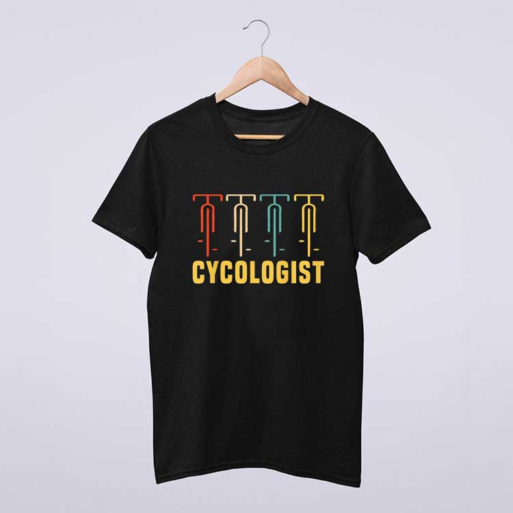 Cycologist Bike Retro Gift For Cycling T Shirt