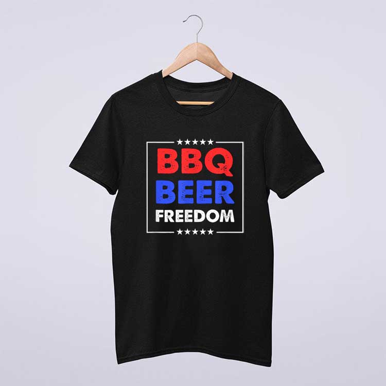 Hot Bbq Beer Freedom T Shirt