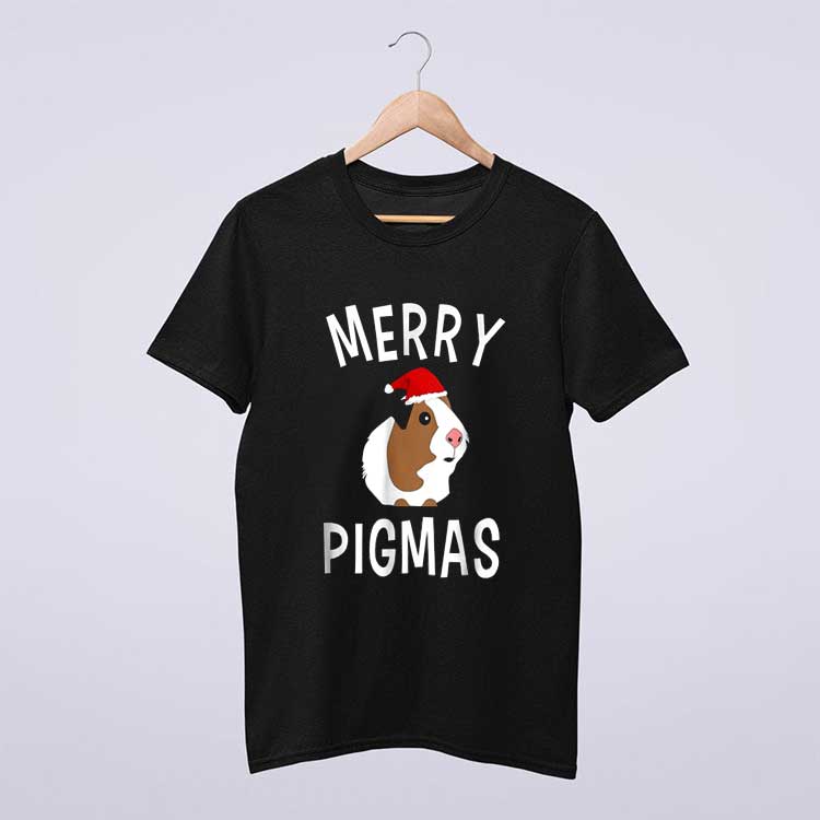 Merry Pigmas Funny Guinea Pig Shirt for Christmas T Shirt