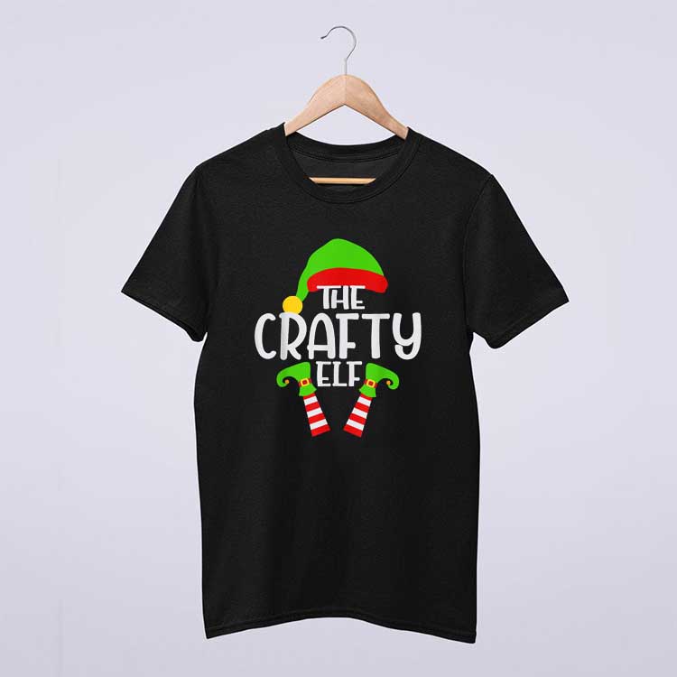 The Crafty Elf Family Matching Group Christmas T Shirt
