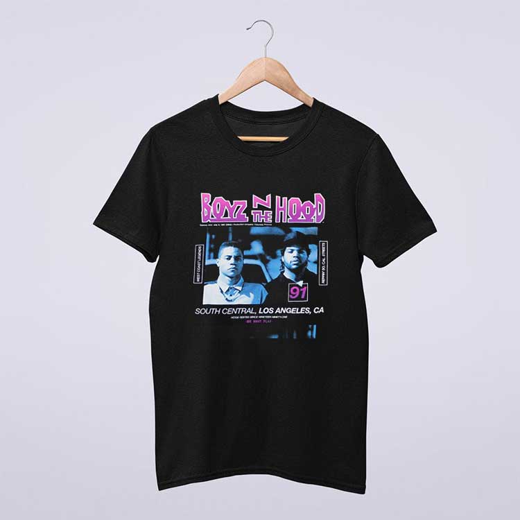 Ice Cube Boyz N The Hood South Central Los Angeles T Shirt