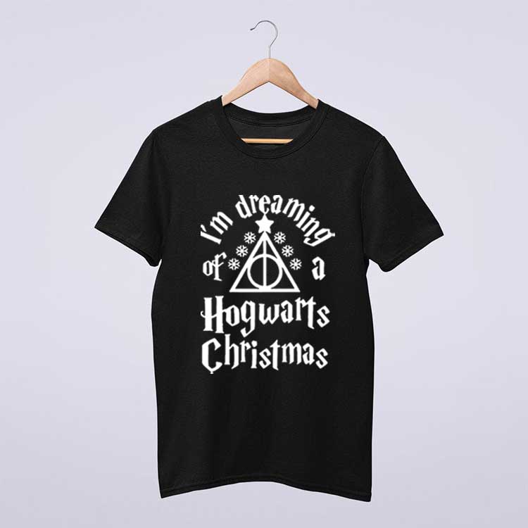 I'm Dreaming Of A Hogwarts Christmas Jumper Xmas Day Harry Potter T Shirt