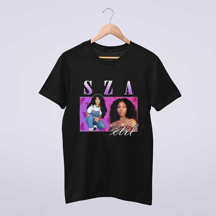 SZA Retro Vintage Hip hop tee 90 S Aesthetic T Shirt