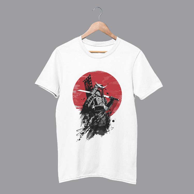 The Mandalorian Armor Boba Fett Mandalore Samurai T Shirt
