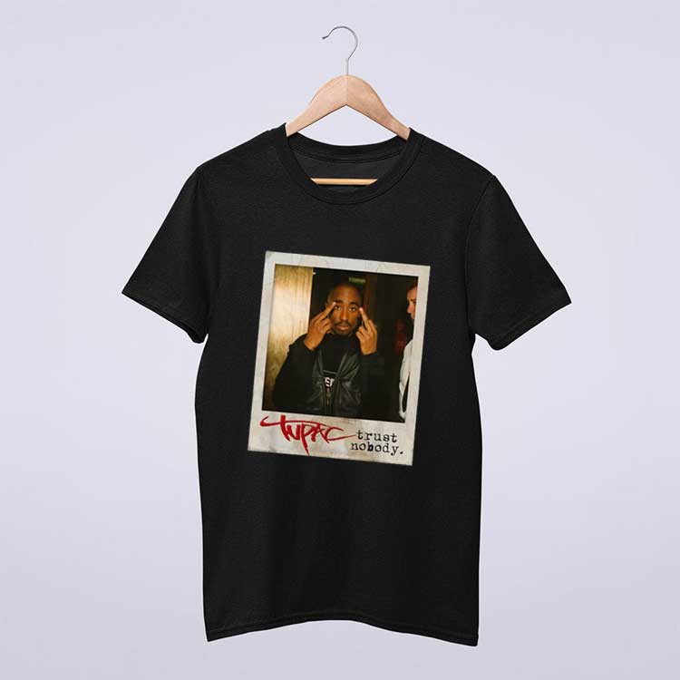 Tupac Trust Nobody Photo T Shirt
