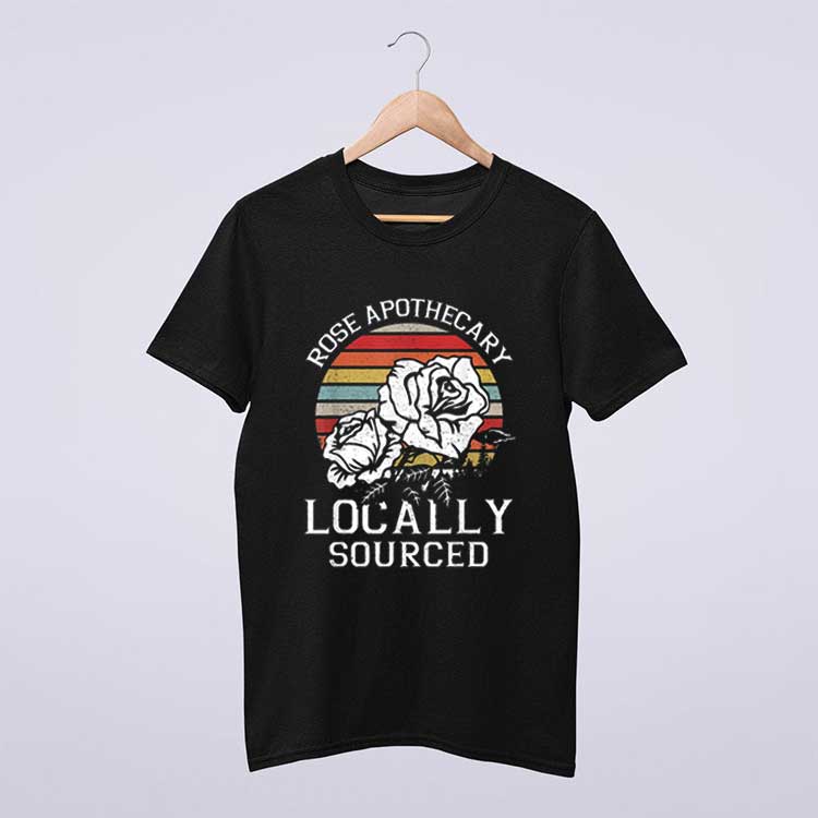 Vintage Rose Apothecary Locally Sourced Rose T Shirt