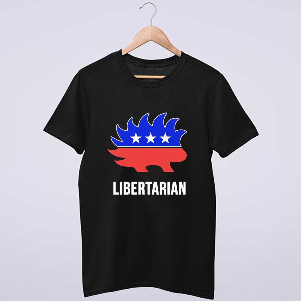 Libertarian Porcupine T Shirt