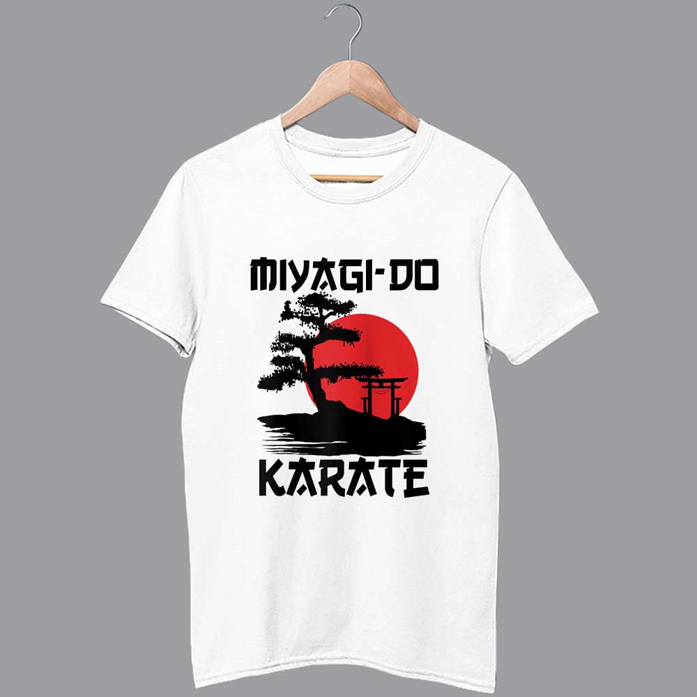 Retro Vintage Miyagi-Do Karate Life Bonsai Tree Martial Arts T Shirt