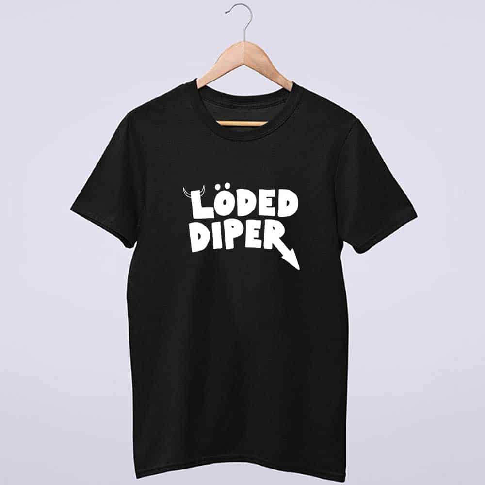 Loded Diper Logo T Shirt
