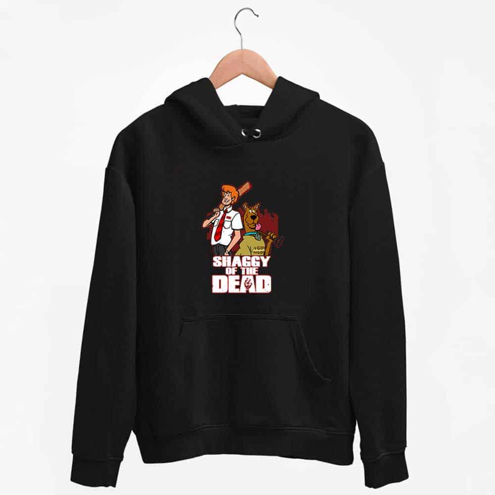 Shaggy of the dead tees red shirt shaggy Hoodie