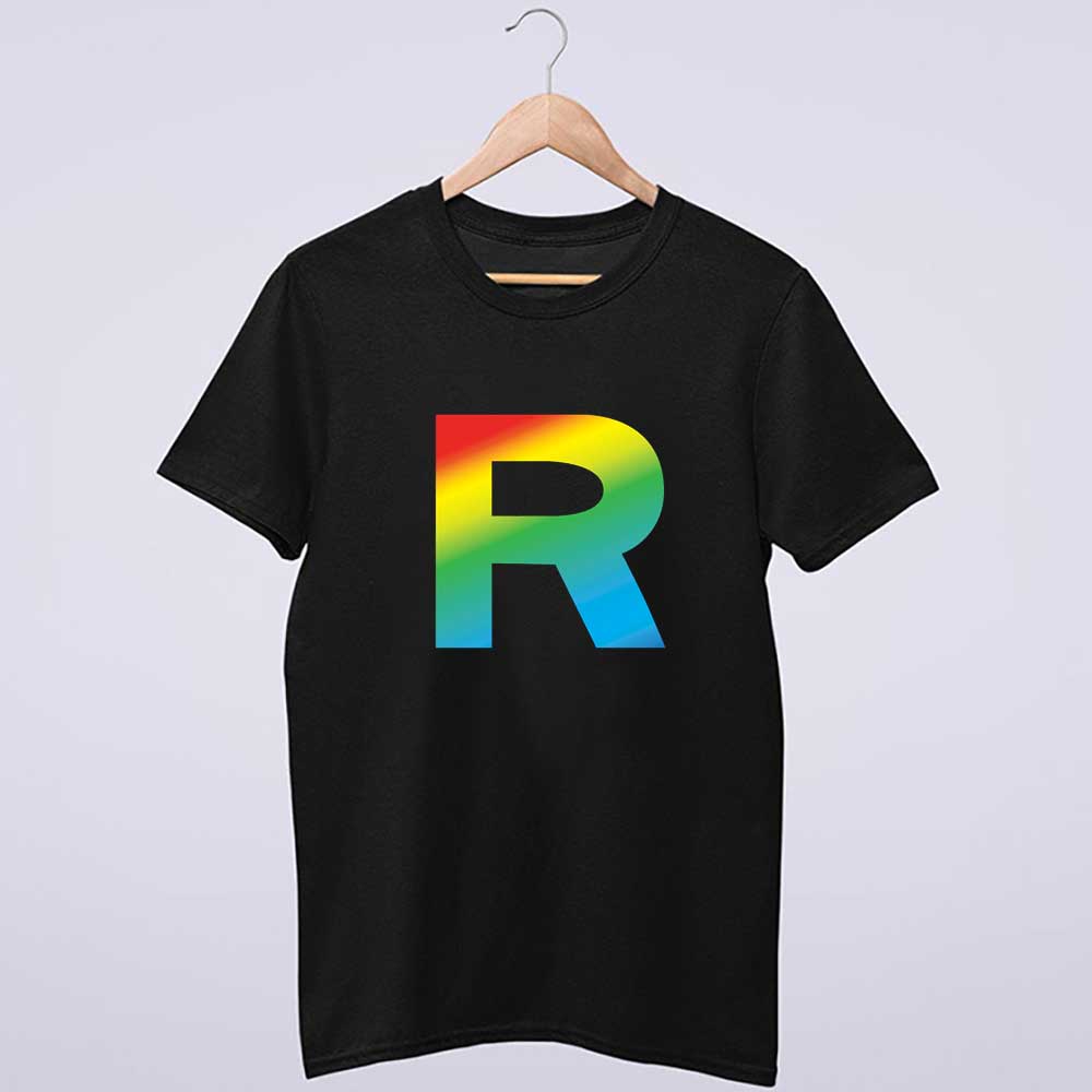 Team rainbow rocket shirts