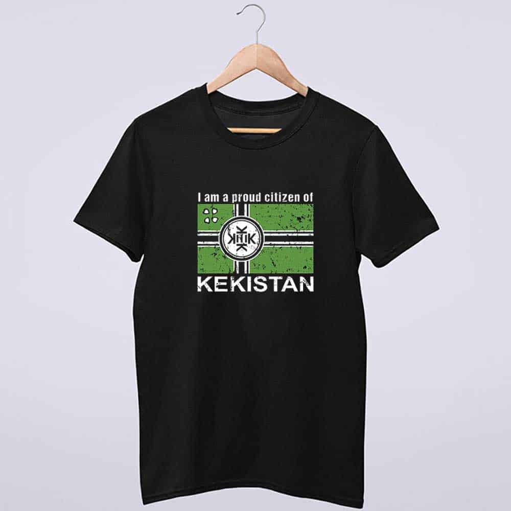 Kek Flag Proud Citizen Of Kekistan Flag T Shirt