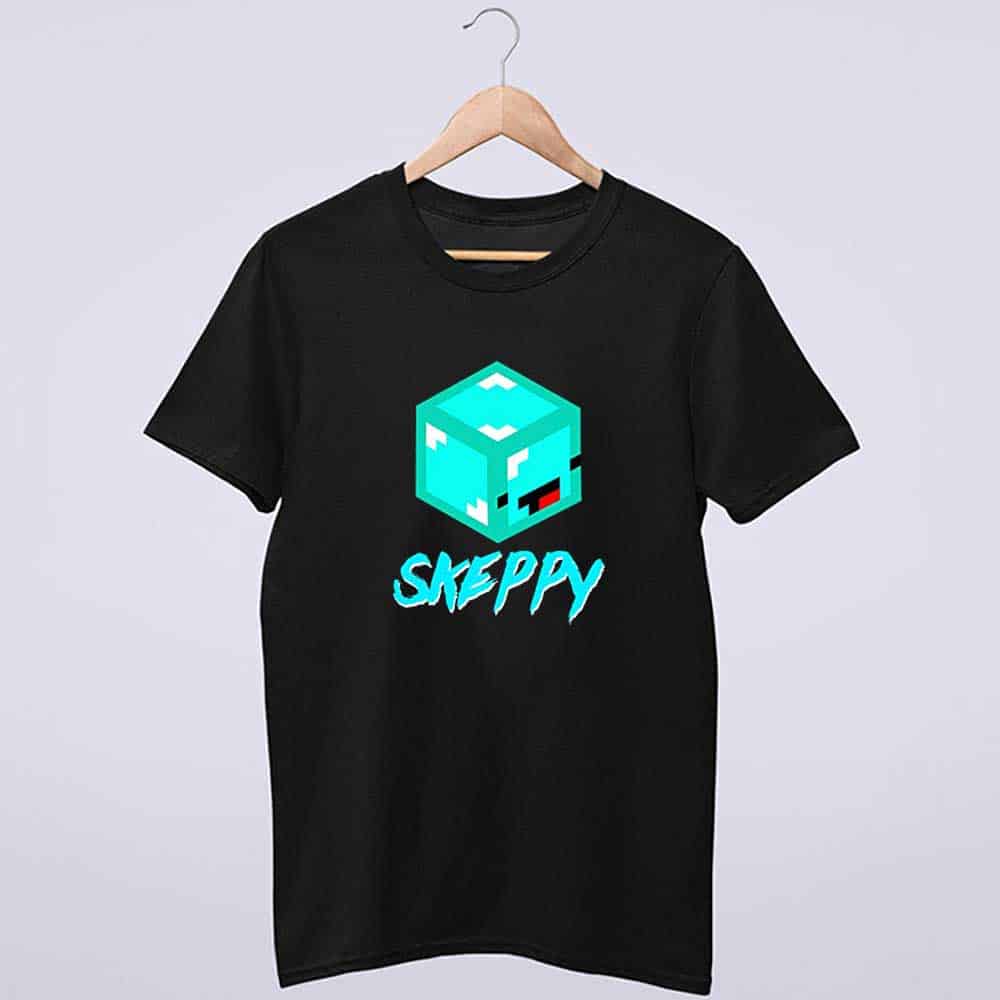 Minecraft Skeppy Merch Funny Face Shirt