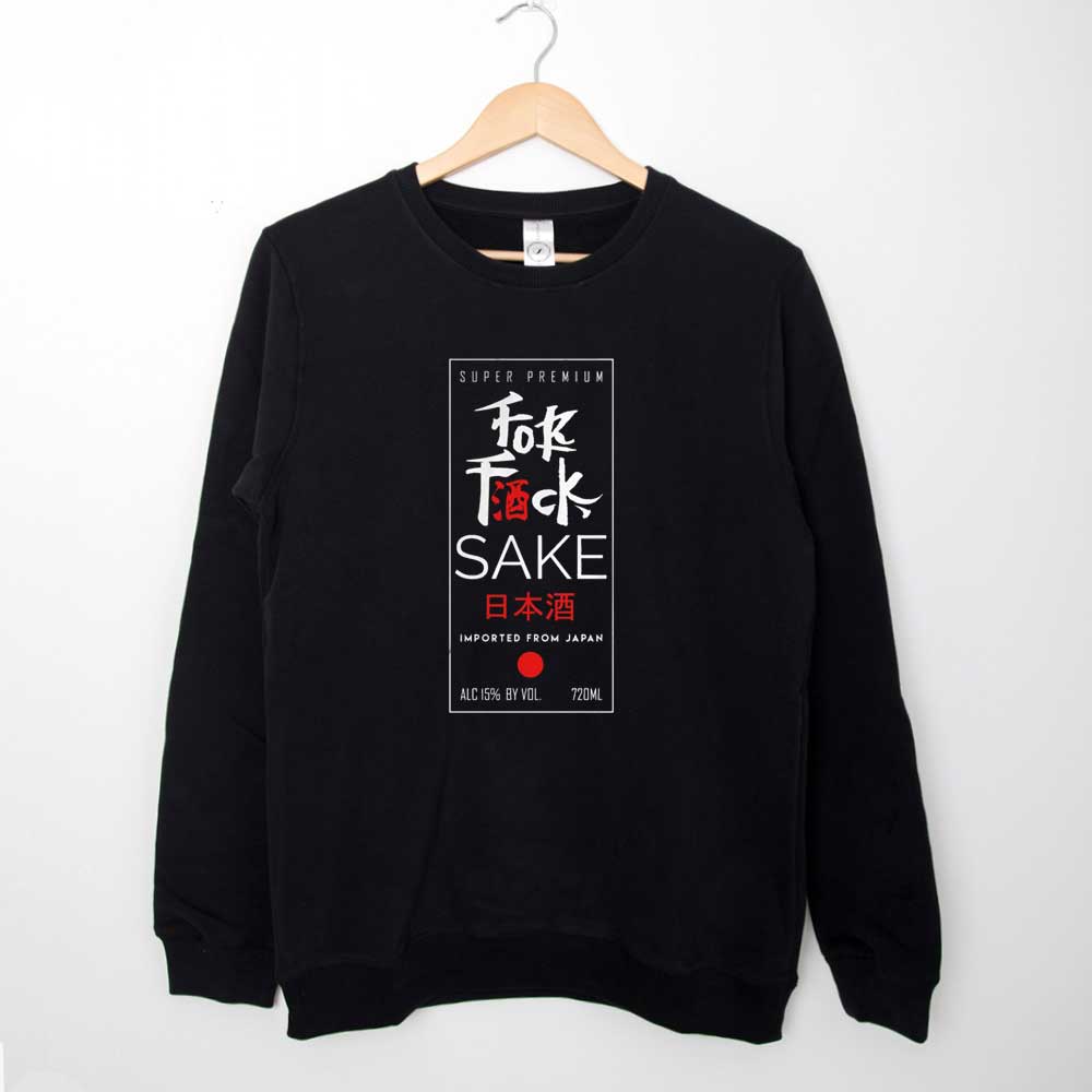 Sweatshirt Abroad In Japan Merch Black