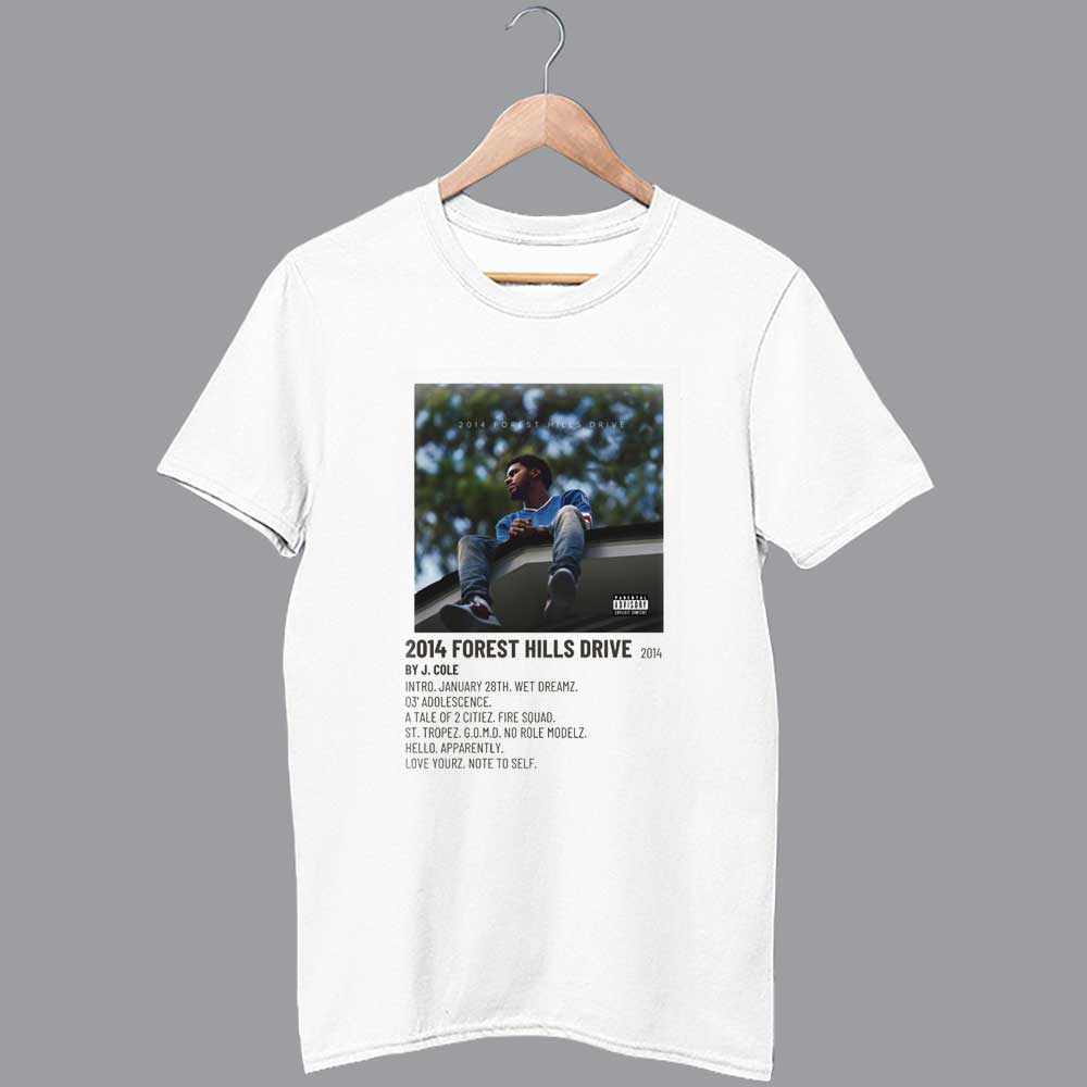 J.cole Forest Hills Drive Shirt