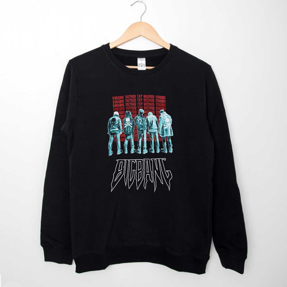 Sweatshirt Bigbang Shirts BIGBANG Band Lineup