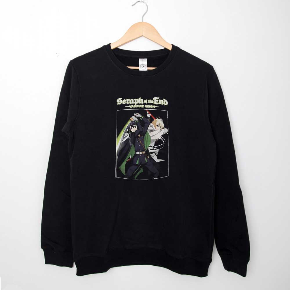 Sweatshirt Seraph Of The End Vampire Reign Yuichiro And Mikaela
