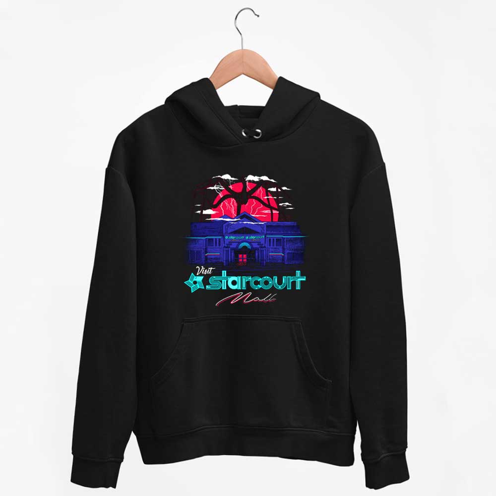 Hoodie Visit The Mall Stranger Things Starcourt Mall