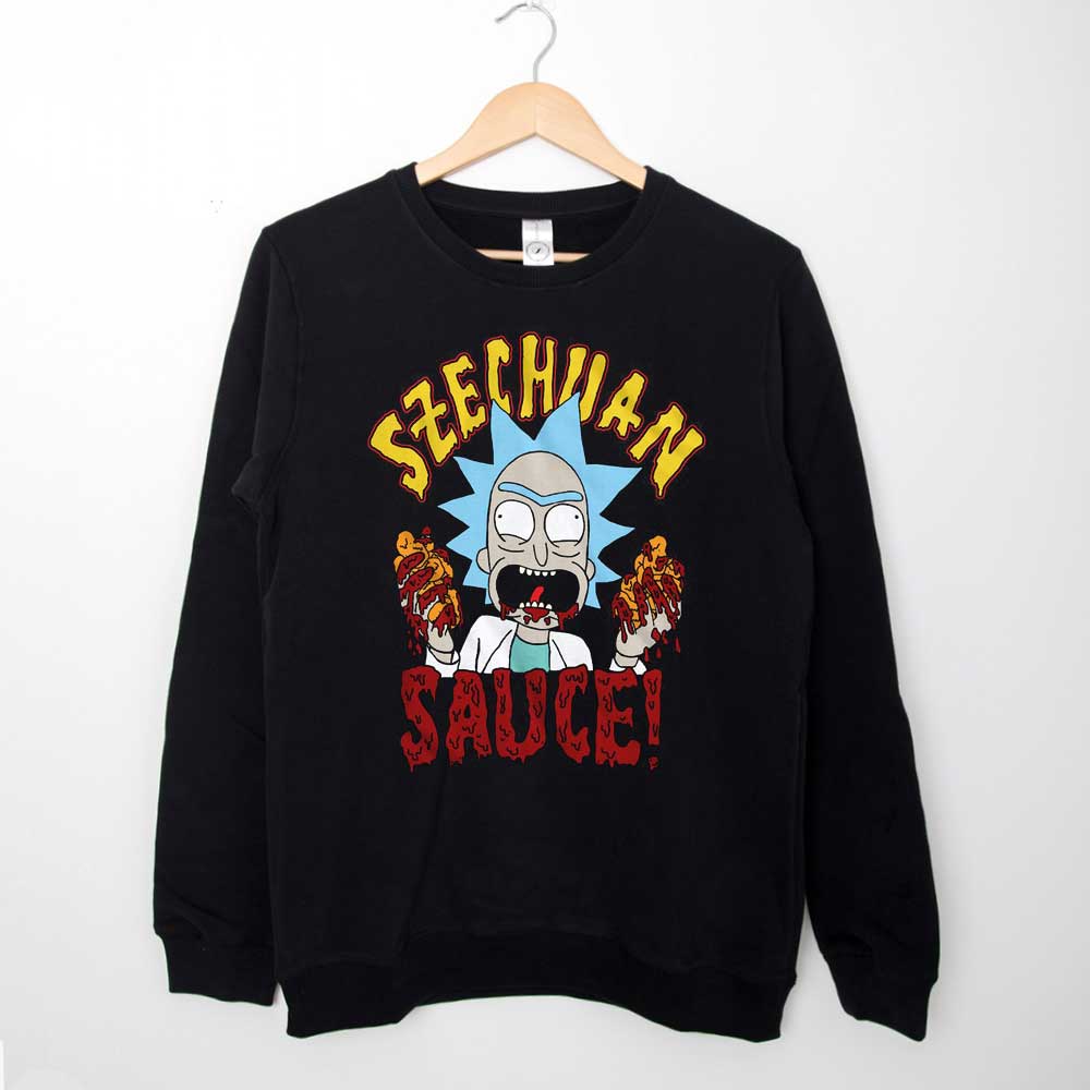 Sweatshirt Rick And Morty Szechuan Sauce