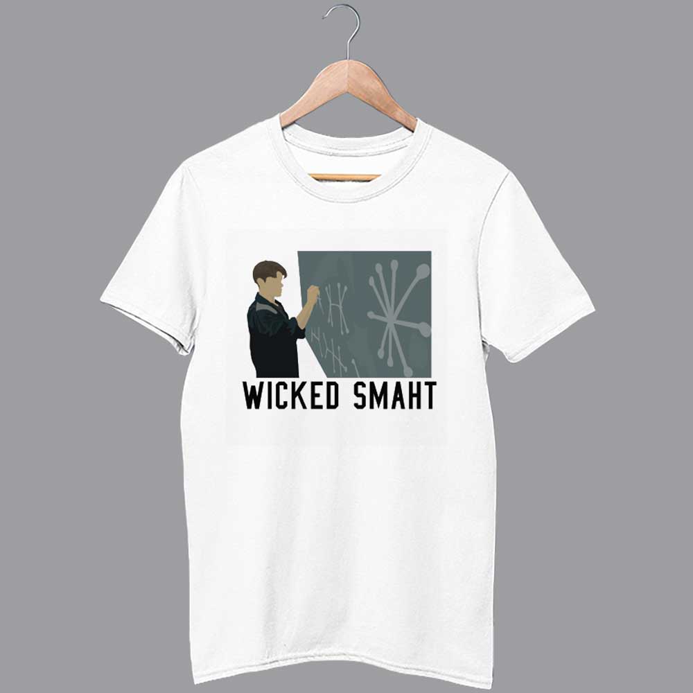 Wicked Smaht Funny Saying Sarcastic T-Shirt