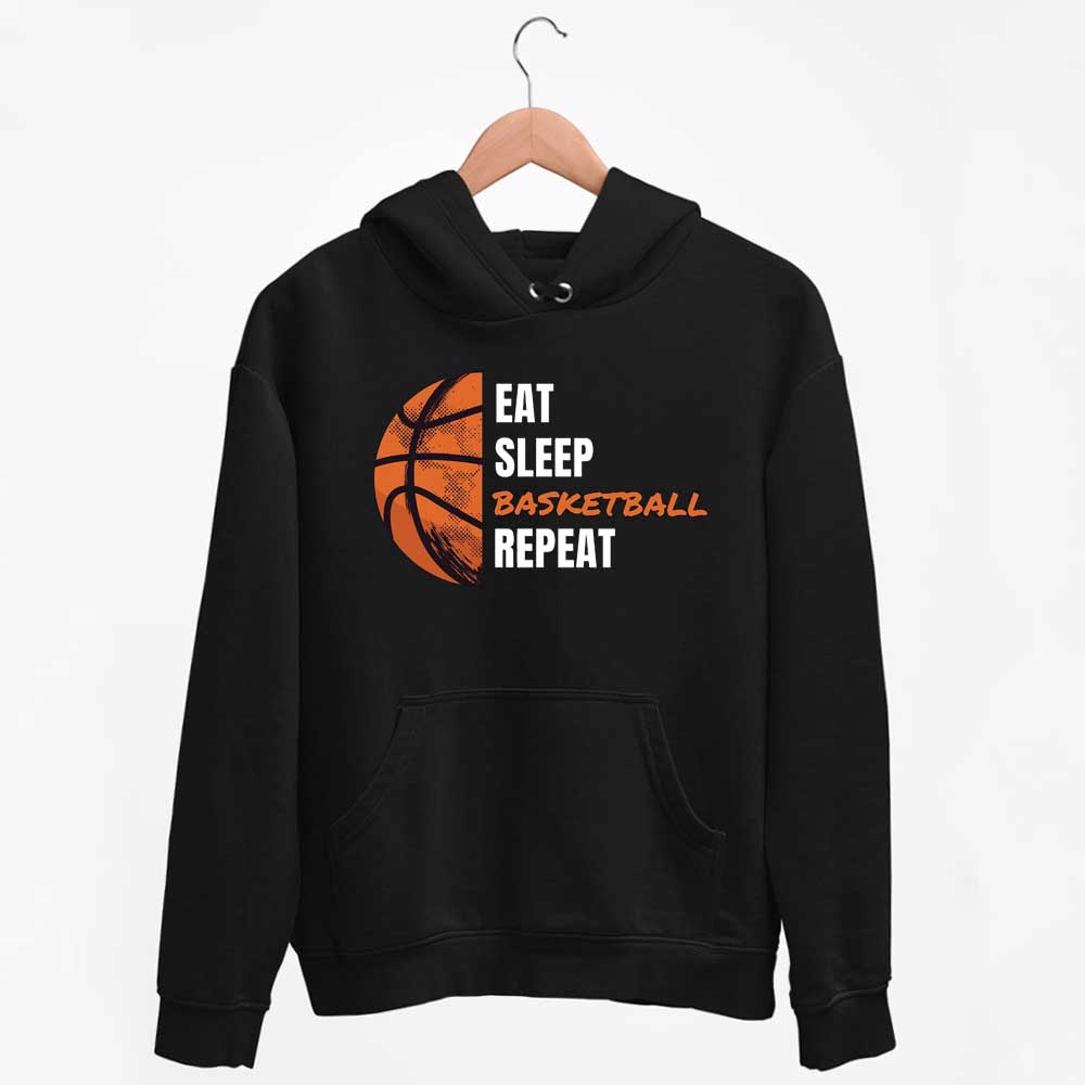 Hoodie Eat Sleep Basketball Repeat