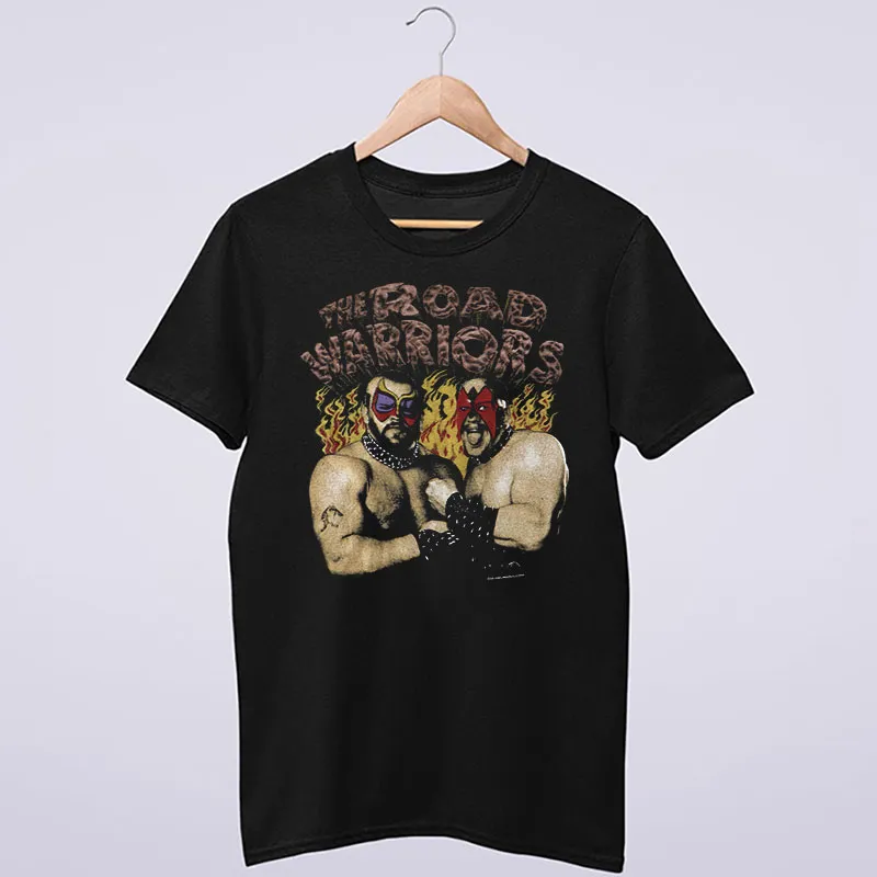 1980s Wrestling The Road Warriors T Shirt