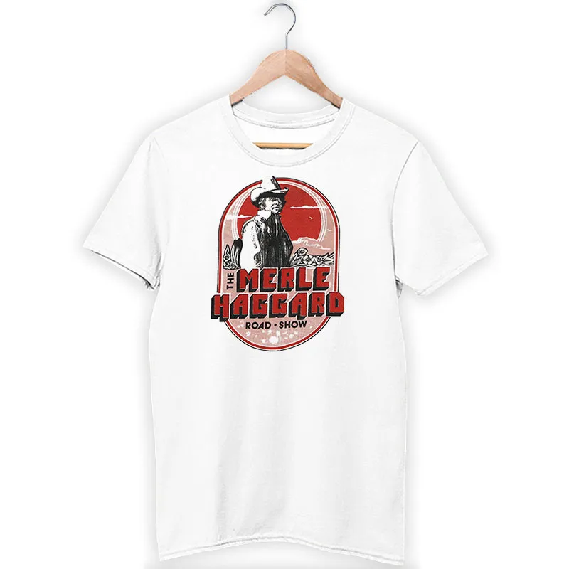 1982 Road Show World Tour Merle Haggard T Shirt