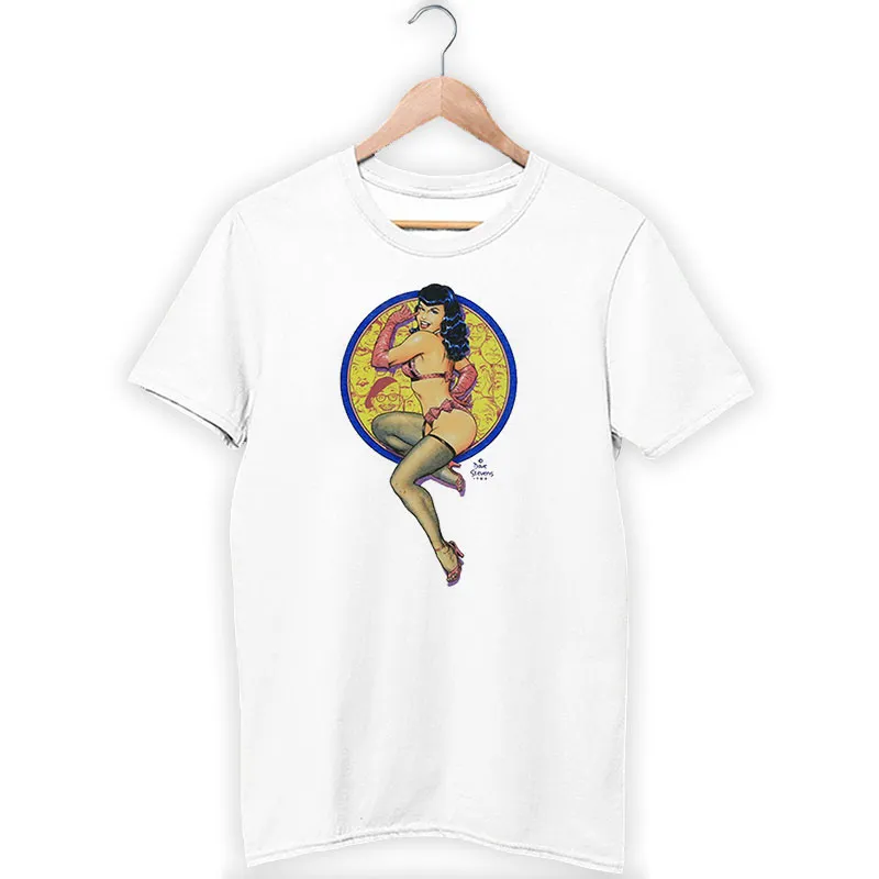 1989 Graphitti Bettie Page Shirt
