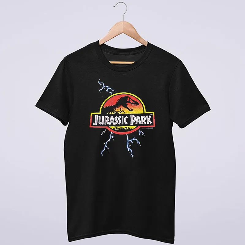 1992 Lightning Vintage Jurassic Park Shirt