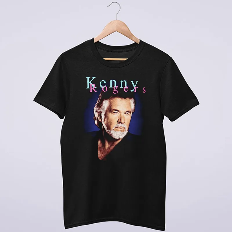 90s If Only My Heart Had A Voice Kenny Rogers T Shirt
