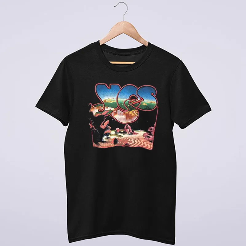 Album Cover Yes Band T Shirt