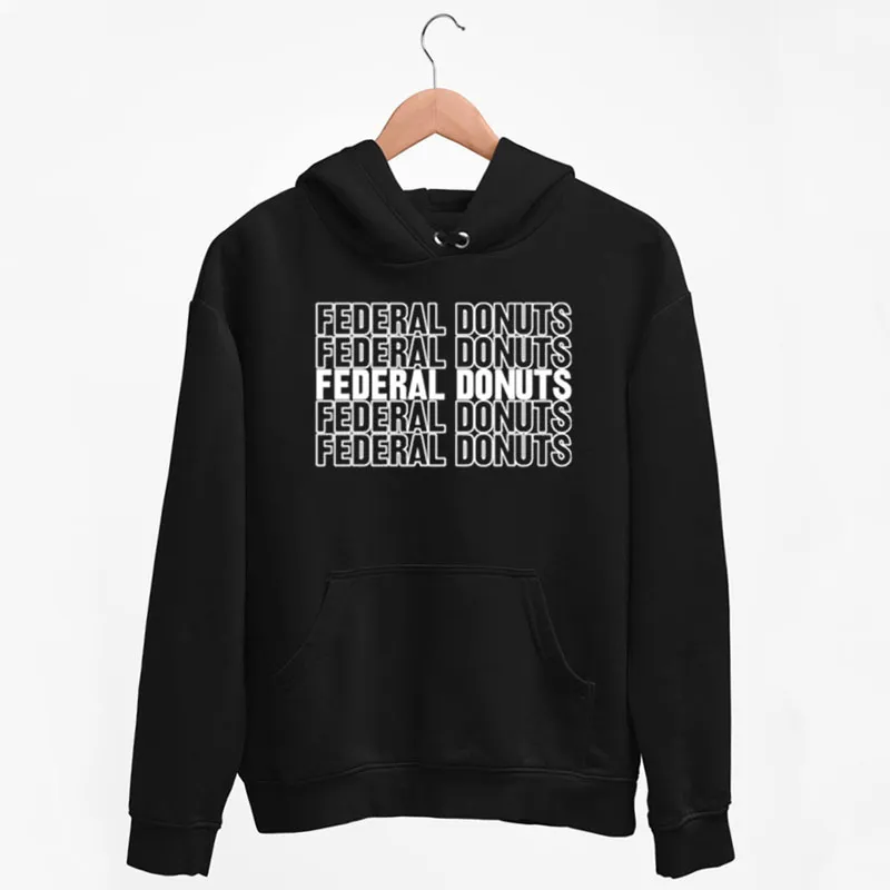 Black Hoodie Federal Donuts Adam Sandler Shirt