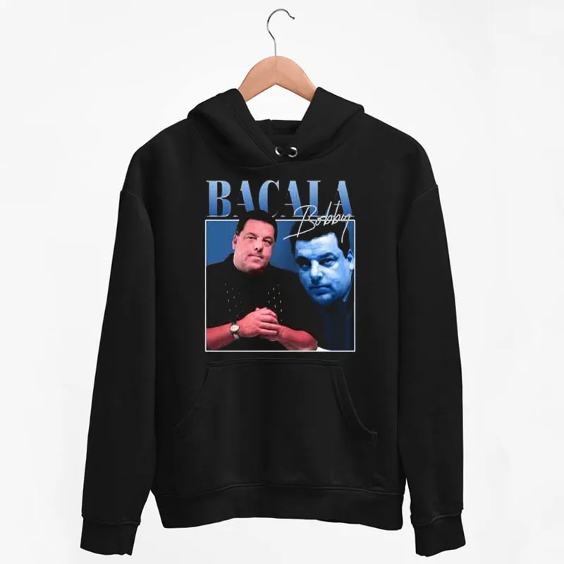 Black Hoodie Sopranos Bobby Bacala Bootleg Shirt