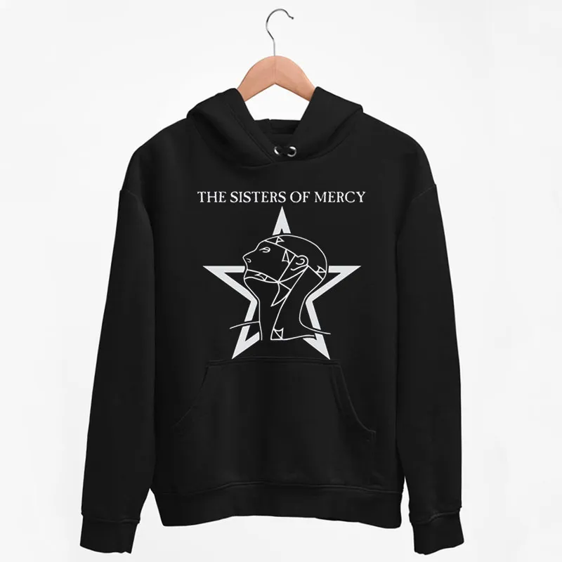 Black Hoodie Vintage 1984 Sisters Of Mercy T Shirt