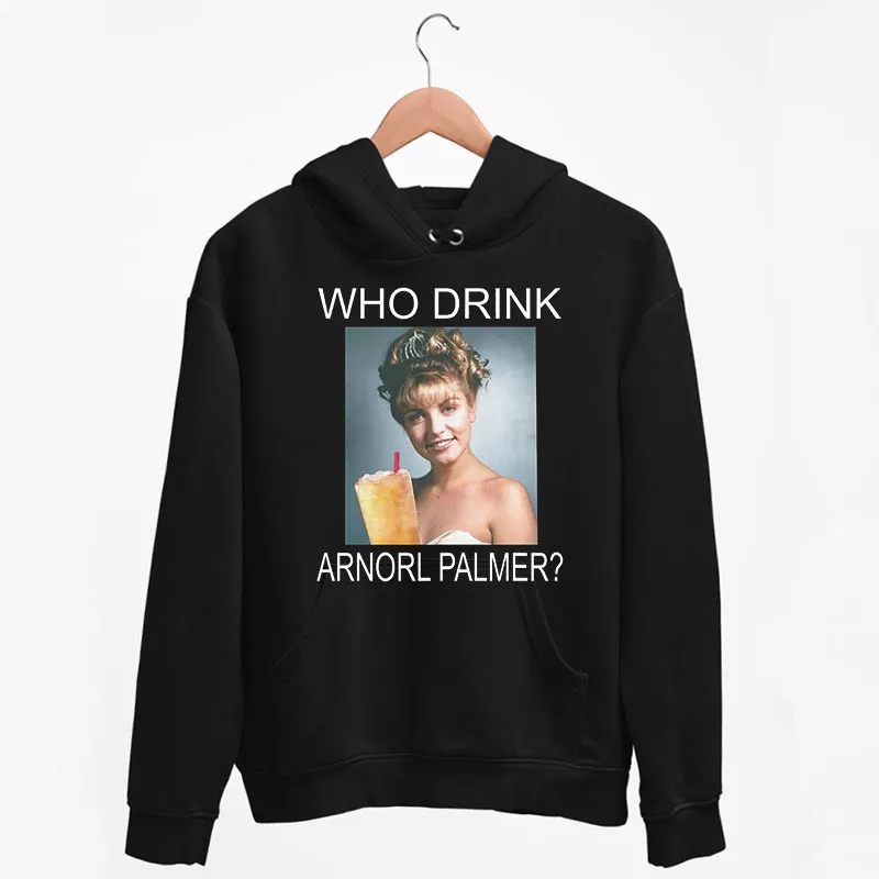 Black Hoodie Vintage Inspired Who Drink Arnold Palmer Shirt