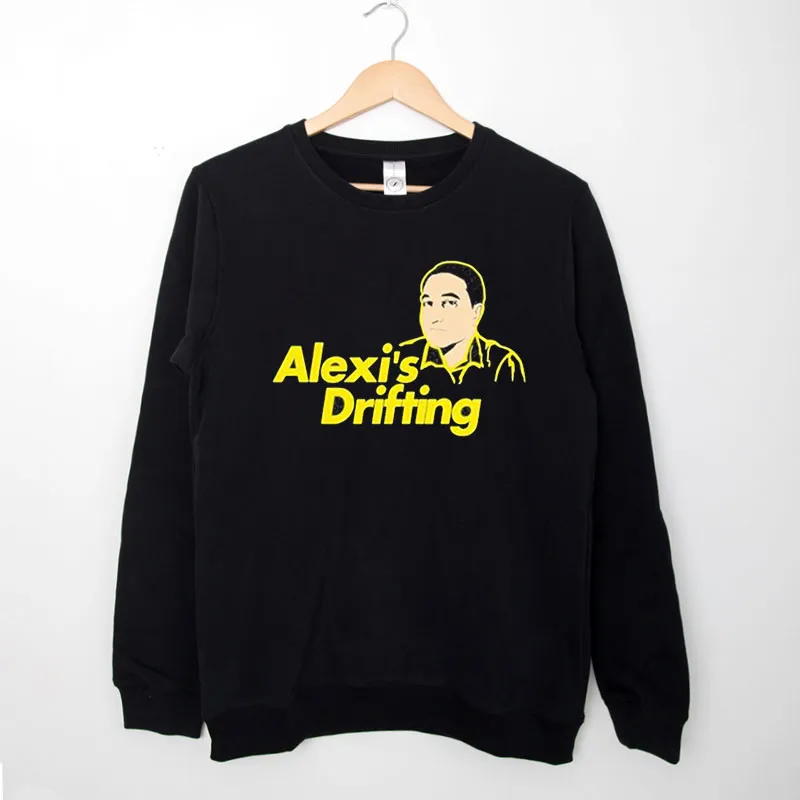 Black Sweatshirt Alexi Smith Drifting Shirt