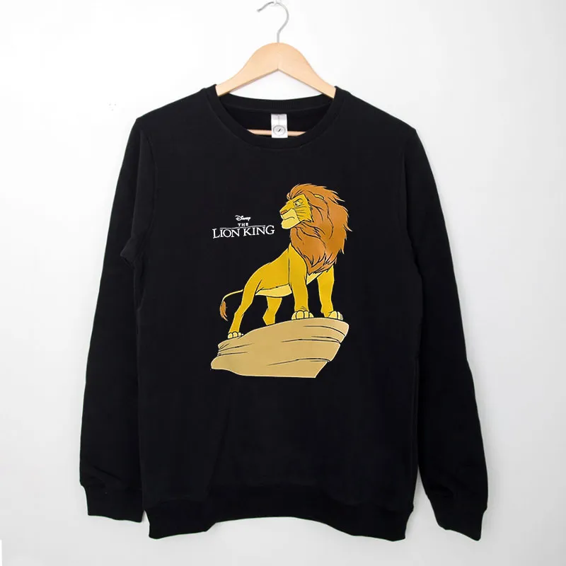 Black Sweatshirt Disney The Lion King Shirt