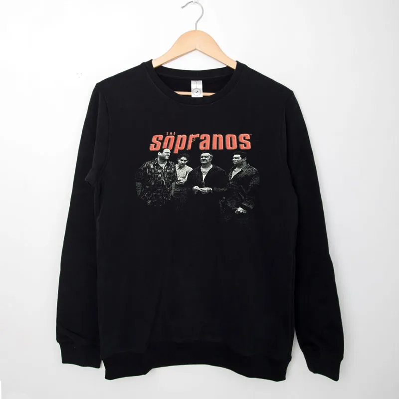 Black Sweatshirt Family Tony Sopranos Shirt