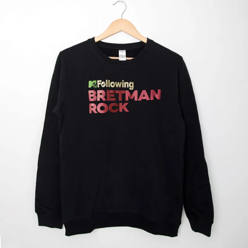 Black Sweatshirt Following Bretman Rock Bretman Shirt
