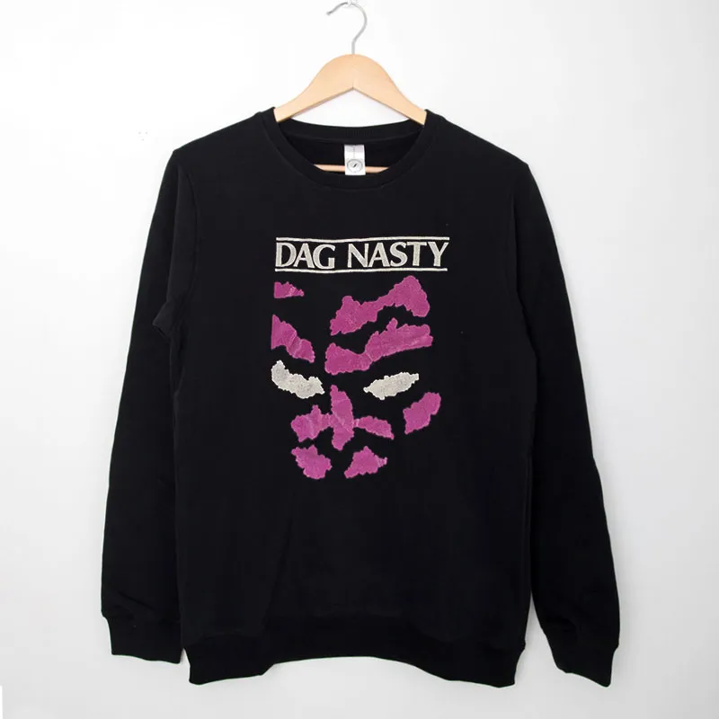 Black Sweatshirt Inspired Can I Say Vintage Dag Nasty Hoodie