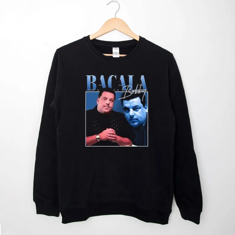 Black Sweatshirt Sopranos Bobby Bacala Bootleg Shirt