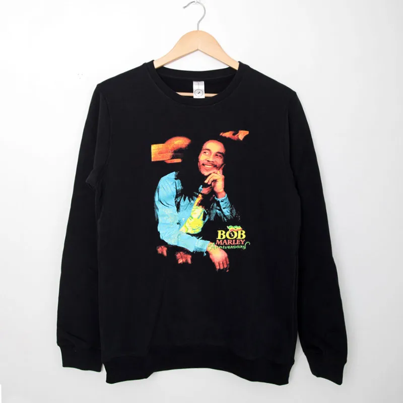Black Sweatshirt Vintage Get Up Stand Up Bob Marley Shirt