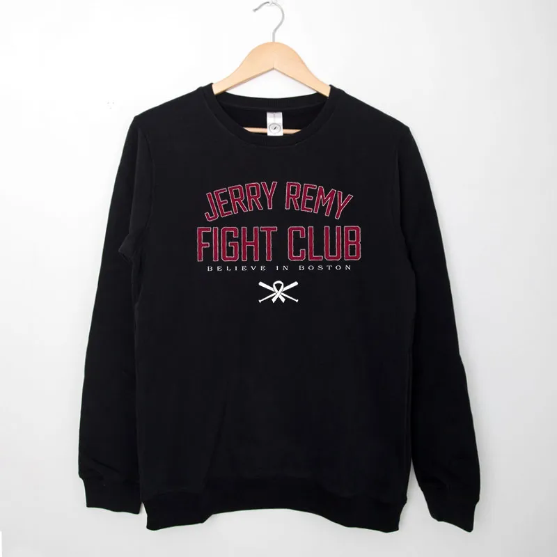 Black Sweatshirt Vintage Jerry Remy Fight Club T Shirt