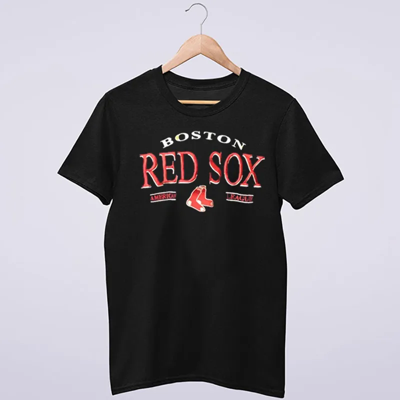 Black T Shirt Red Sox Vintage Boston Sweatshirt