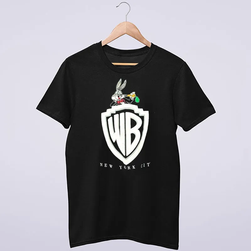 Black T Shirt Vintage Inspired Kaia Gerber's Warner Brothers Sweatshirt