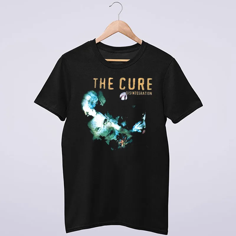 Black T Shirt Vintage The Cure Disintegration Hoodie