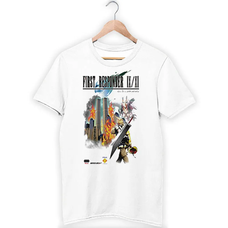 Cool Final Fantasy First Responder Shirt
