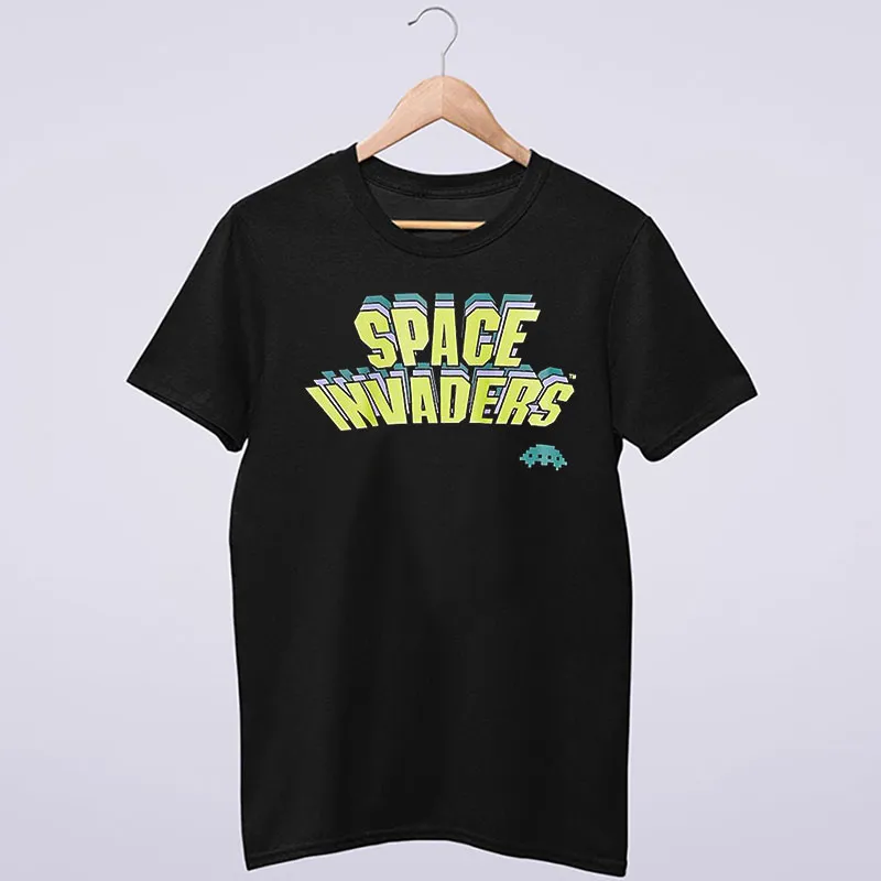 Funny Gamer Space Invaders Shirt