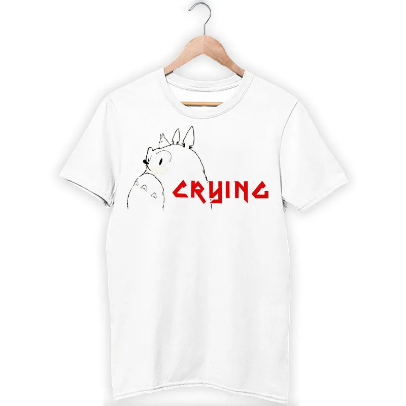 Funny Sonic Totoro Crying Shirt